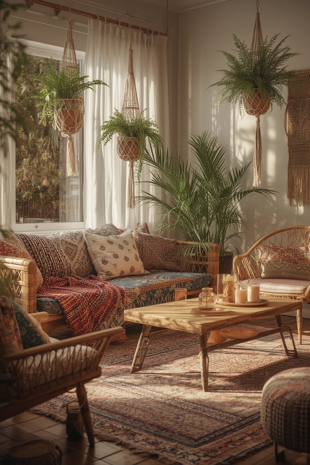 bohemian home decor - Illustration 1