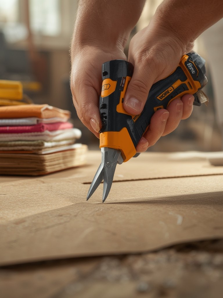 cordless cutter for fabric and crafts