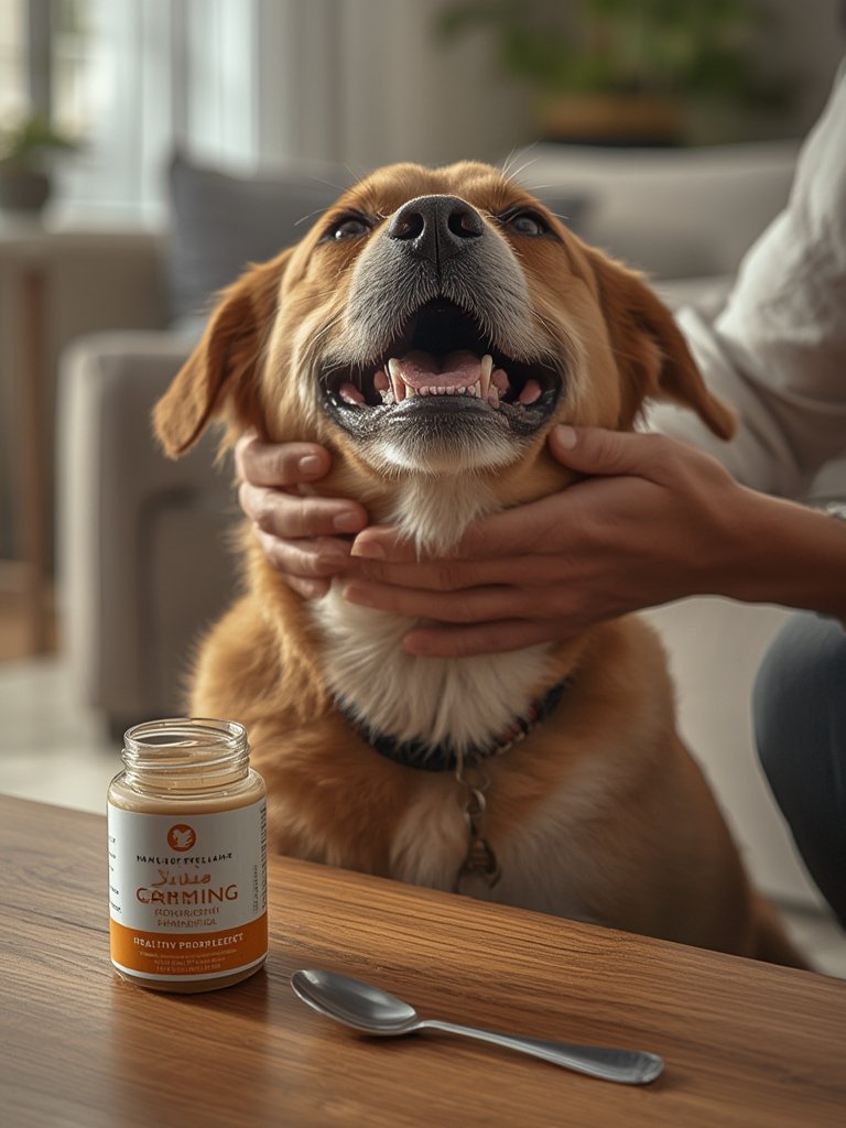 dog supplements powder calming care probiotic