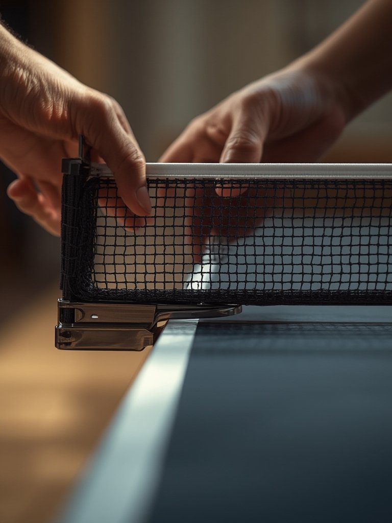 retractable ping pong net - Illustration 2