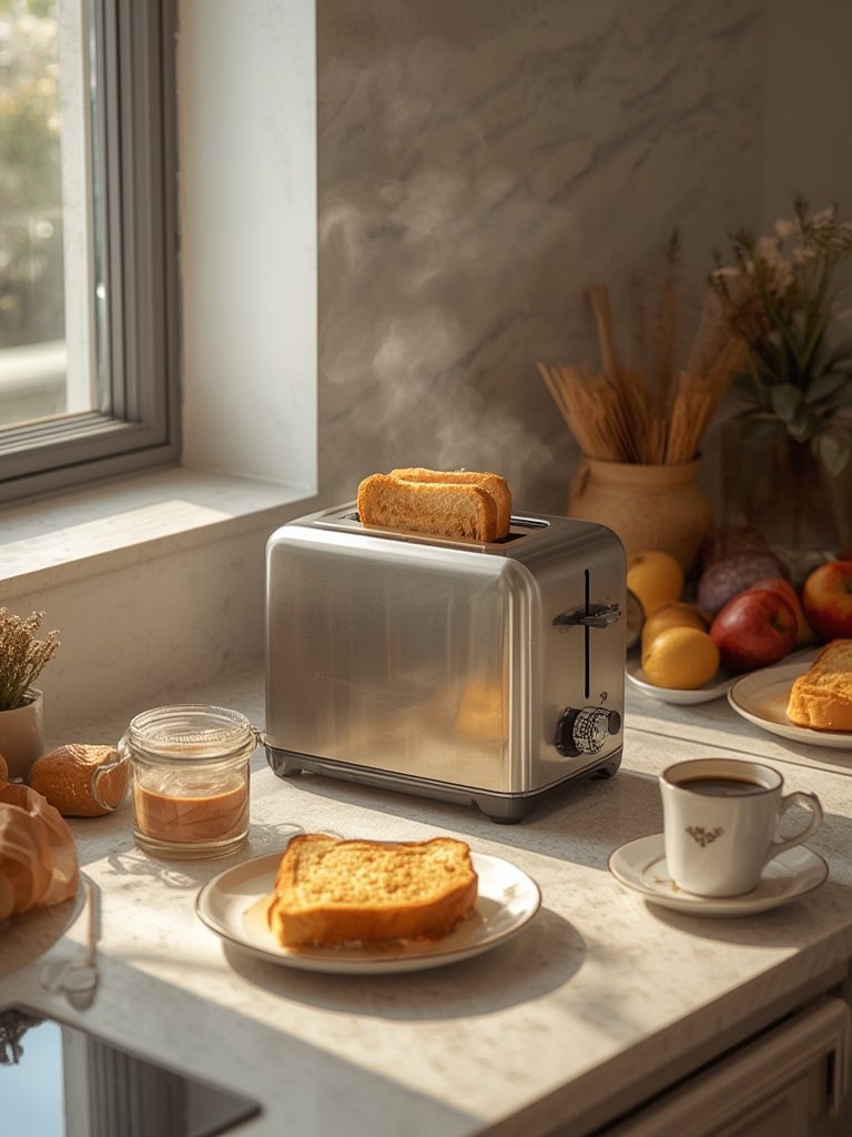 slim toaster - Illustration 3